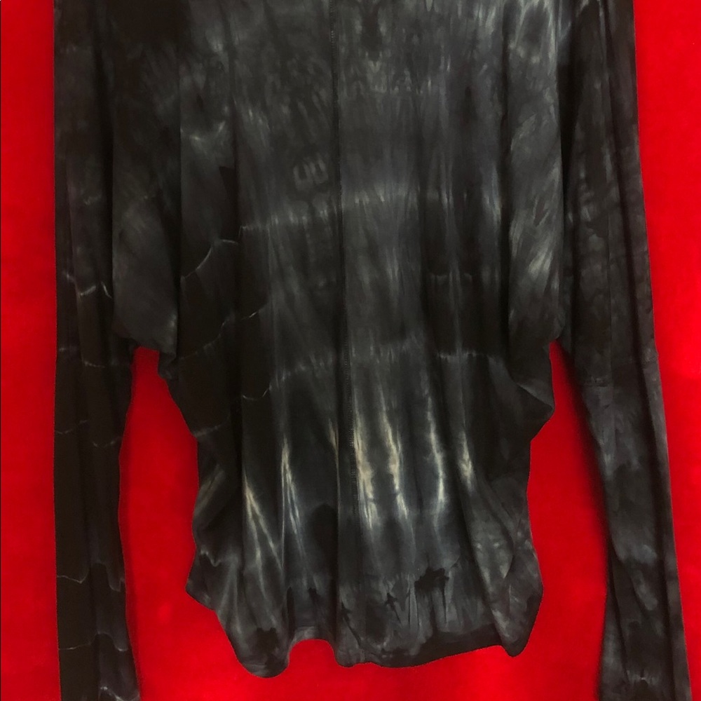 Karen Kane Navy Tie Dye Womens Top (L)